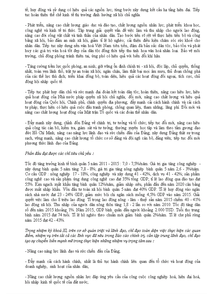 image for page Nghi quyet dai hoi Dang khoa XI