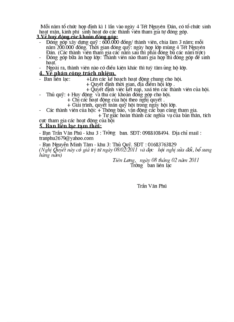 image for page Nghị quyết hội đồng khóa