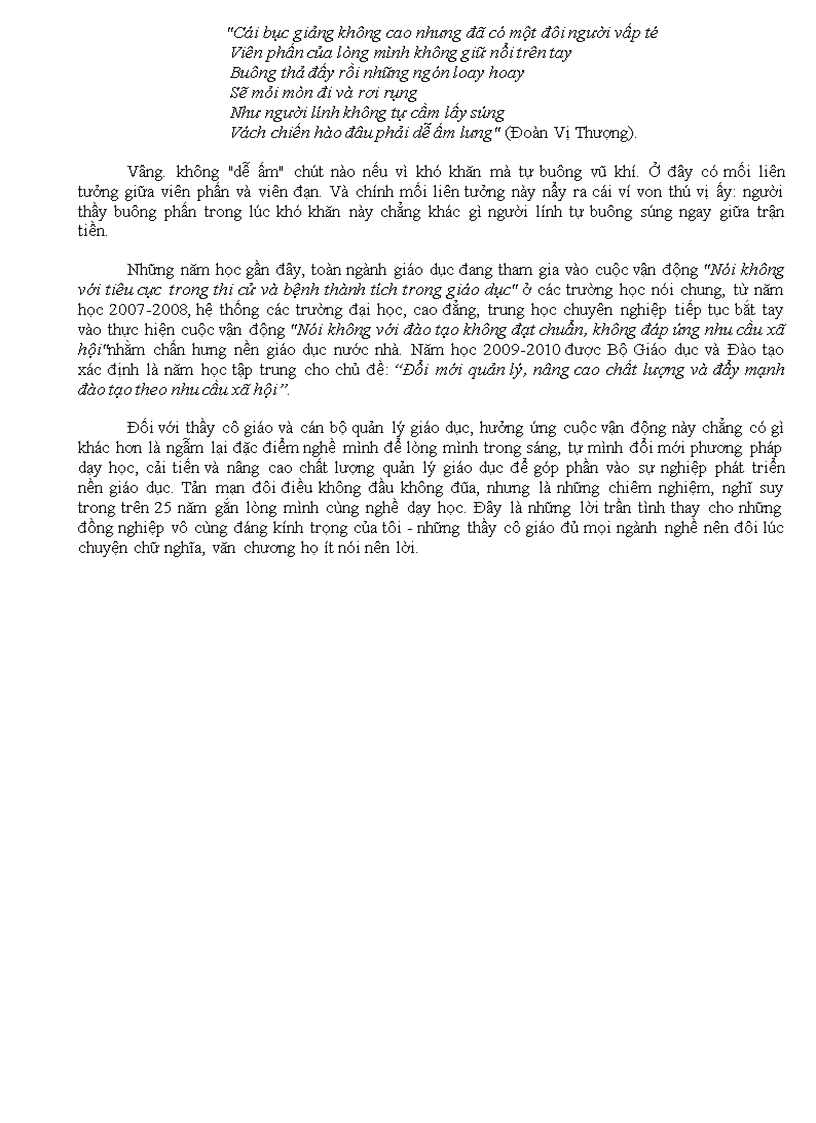 image for page Nghĩ về nghề dạy học