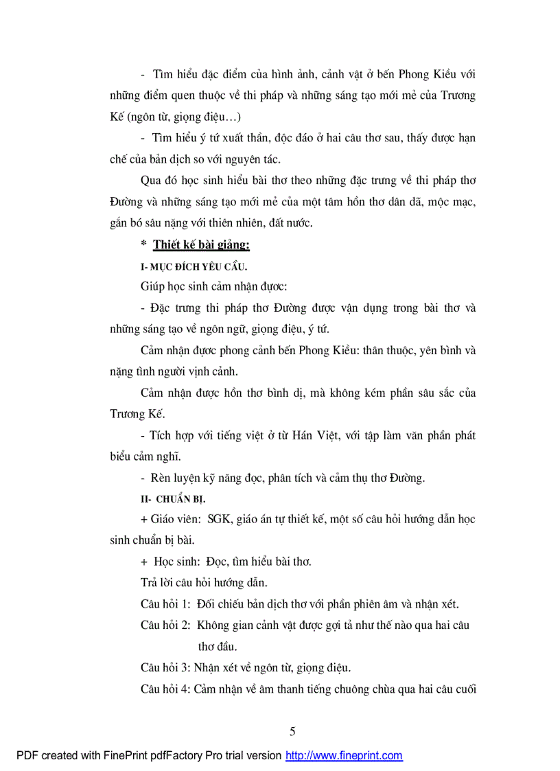 image for page Ngữ văn 7 phong kiều dạ bạc