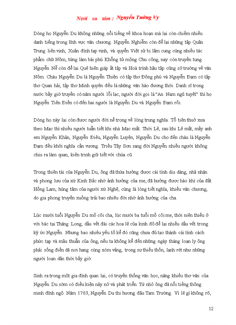image for page Nguyễn Du và đôi điều về tác phẩm truyện kiều