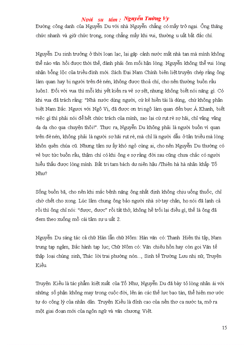 image for page Nguyễn Du và đôi điều về tác phẩm truyện kiều