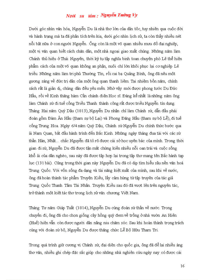 image for page Nguyễn Du và đôi điều về tác phẩm truyện kiều