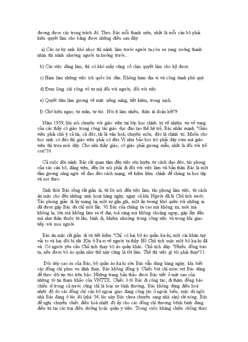 image for page Nguyên tắc đạo đức nói phải làm của HCM