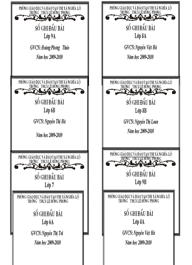 image for page Nhãn vở sổ đầu bài mẫu đẹp