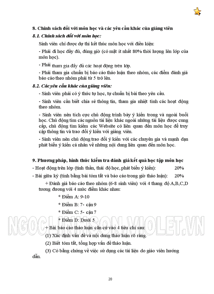 image for page Nhập môn Khu vực học Đề cương môn học