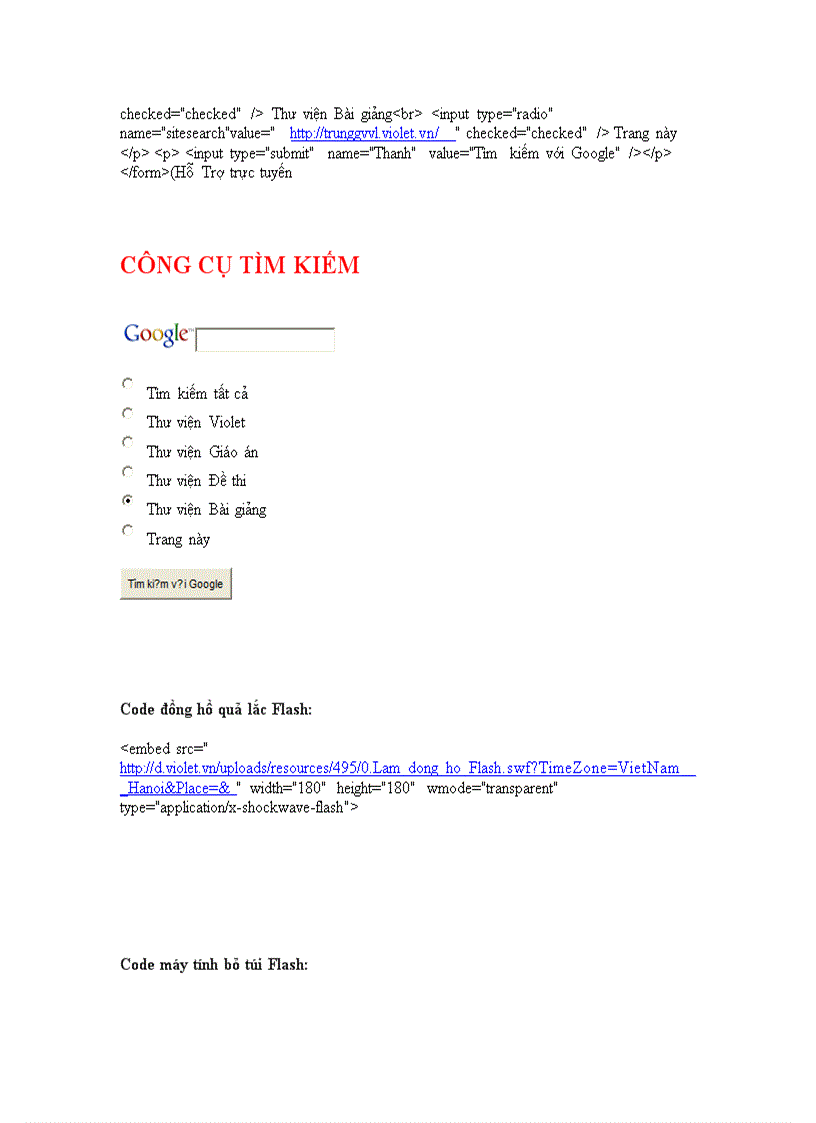 image for page Nhiều code