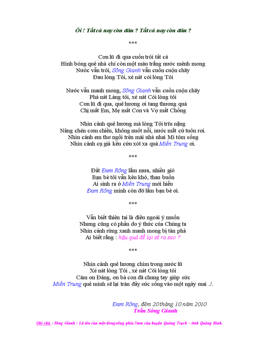 image for page Nhớ miền trung quê tôi