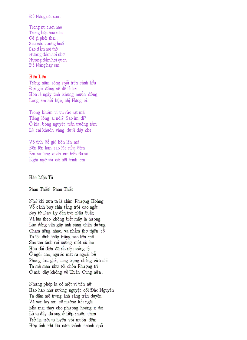 image for page Những bài thơ của Hàn Mặc Tử