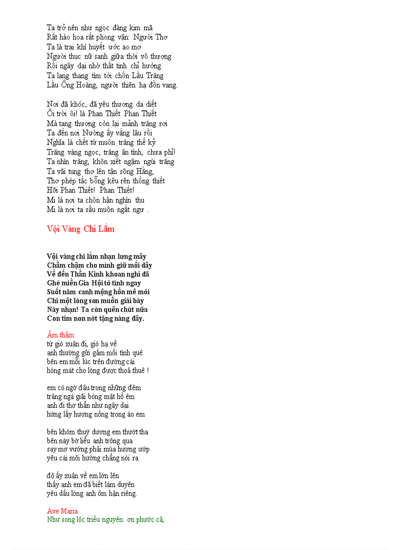 image for page Những bài thơ của Hàn Mặc Tử