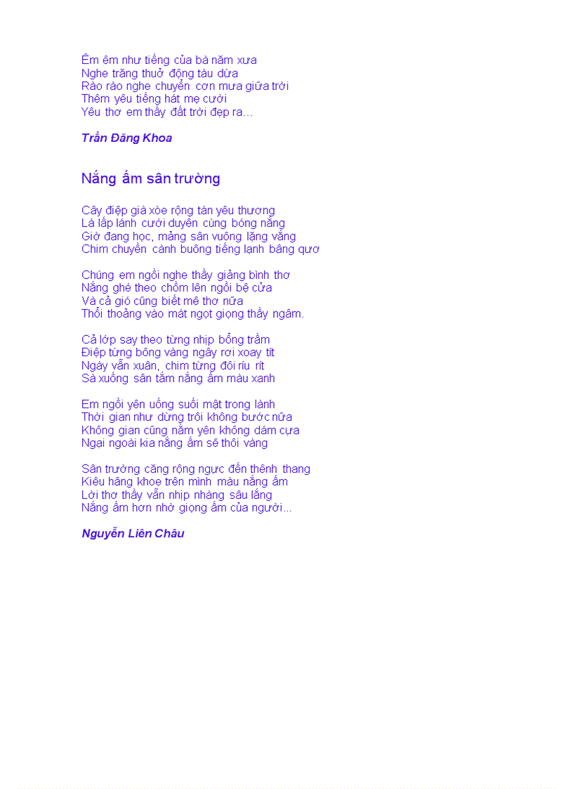 image for page Những bài thơ về thầy cô giáo