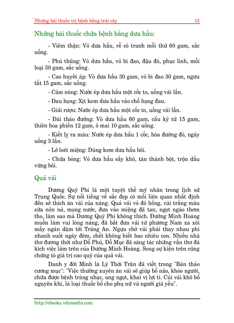 image for page Nhung bai thuoc tri benh bang trai cay