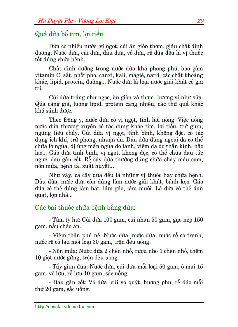 image for page Nhung bai thuoc tri benh bang trai cay