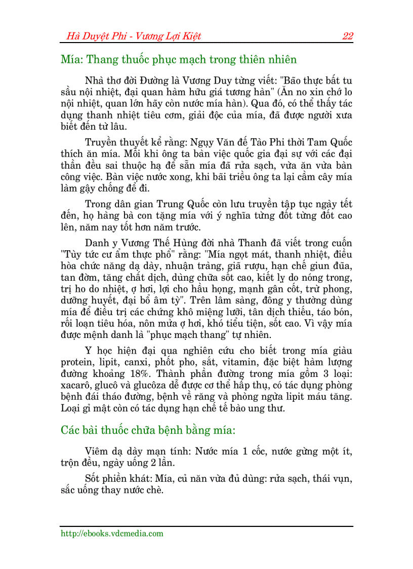 image for page Nhung bai thuoc tri benh bang trai cay