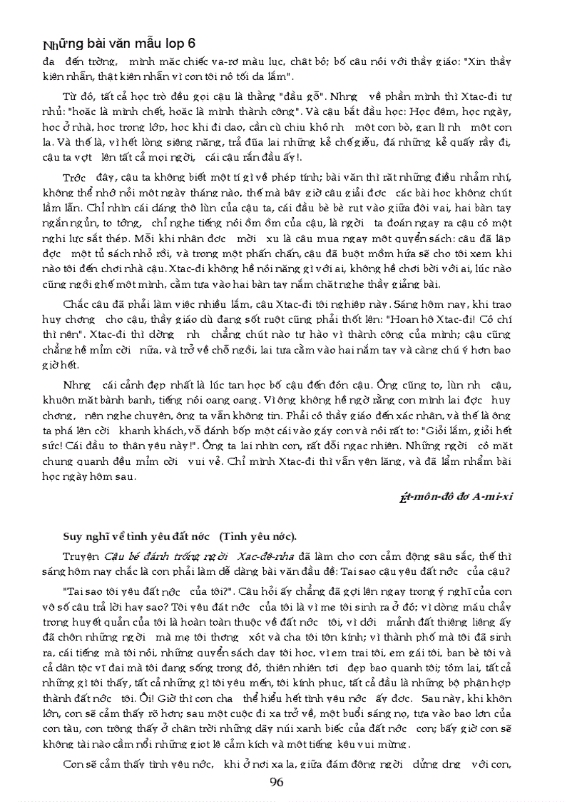 image for page Nhung bai van mau lop 6