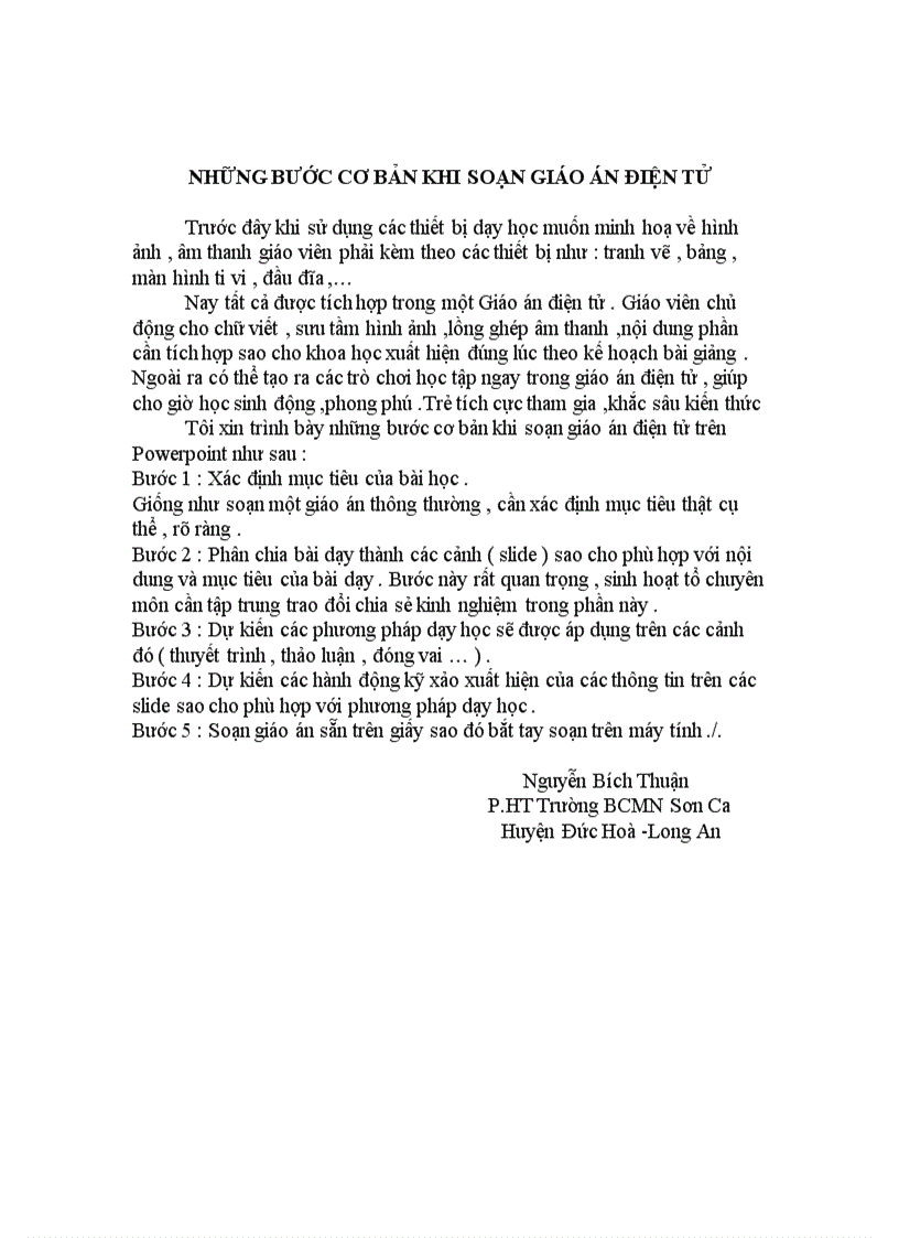 image for page Những bước cơ bản khi soạn GAĐT