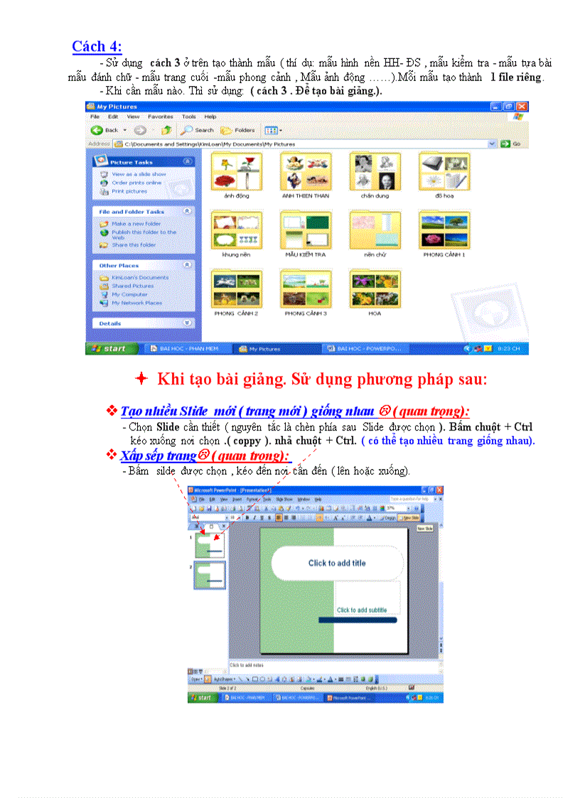 image for page NHỮNG CÁCH LẤY HÌNH NỀN PPt