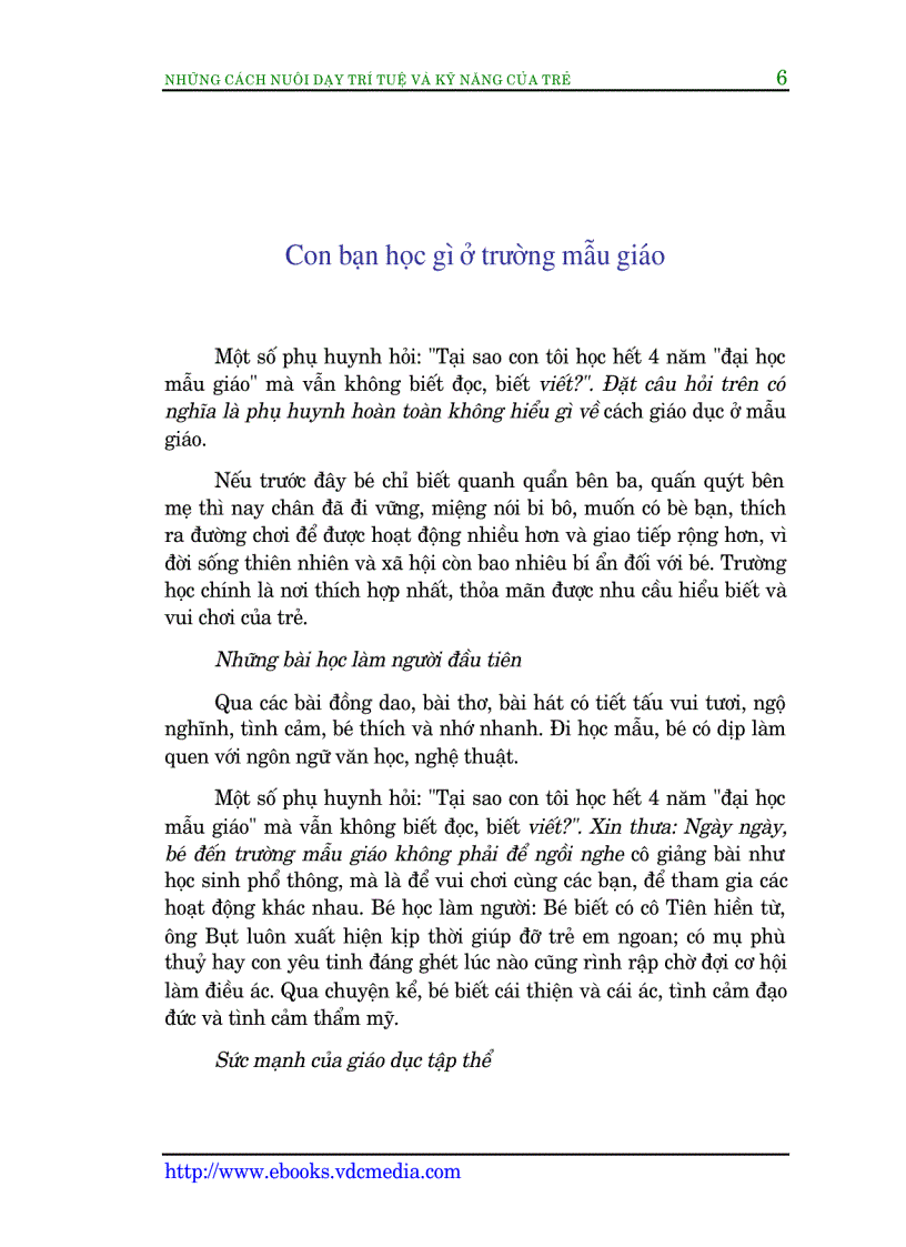 image for page Những cách nuôi dạy trí tuệ và kĩ năng của trẻ 1