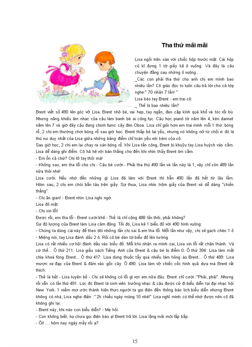 image for page Những câu chuyện cảm động