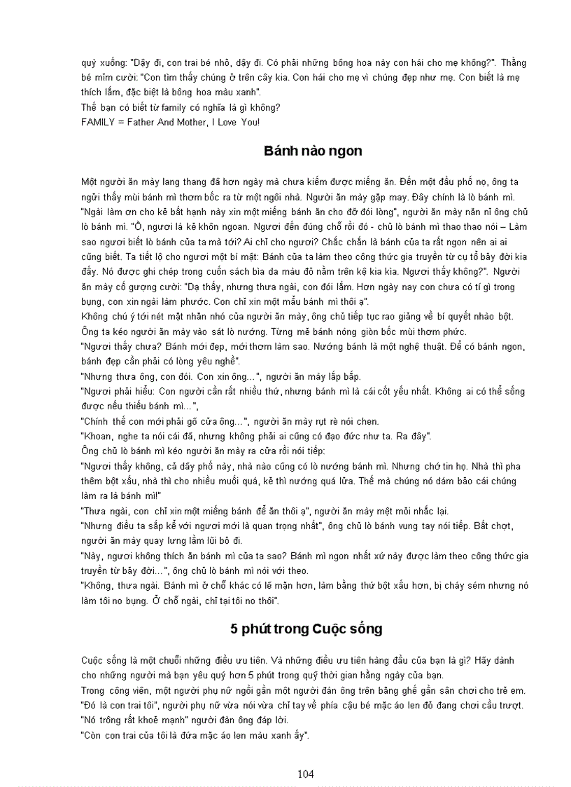 image for page Những câu chuyện cảm động