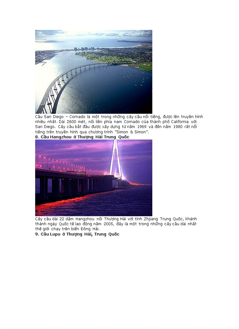 image for page Những cây cầu dài và đẹp nhất thế giới