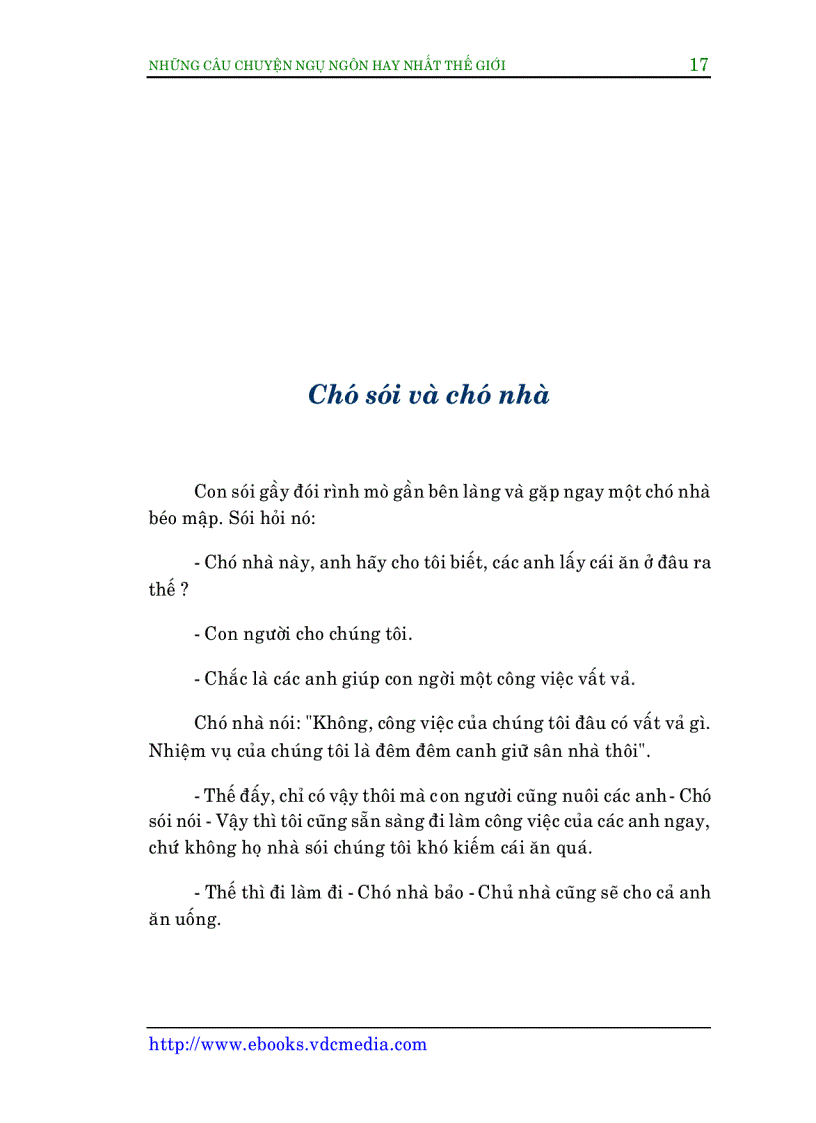 image for page Những chuyện ngụ ngôn hay nhất Thế Giới