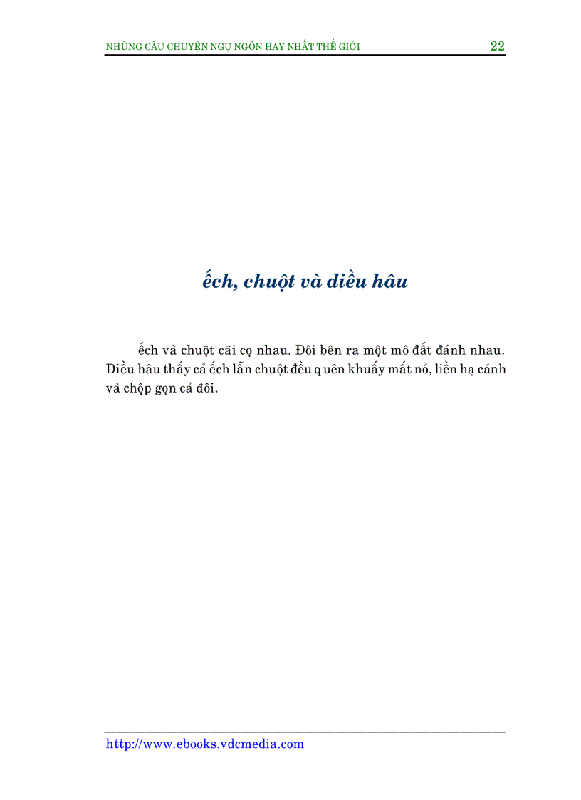 image for page Những chuyện ngụ ngôn hay nhất Thế Giới