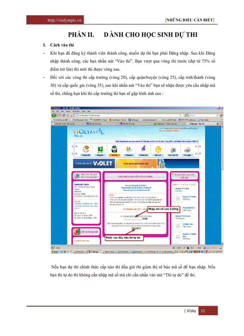 image for page Những điều cần biết về Violympic