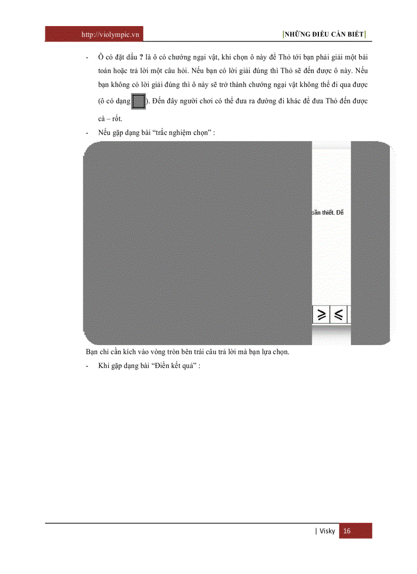 image for page Những điều cần biết về Violympic