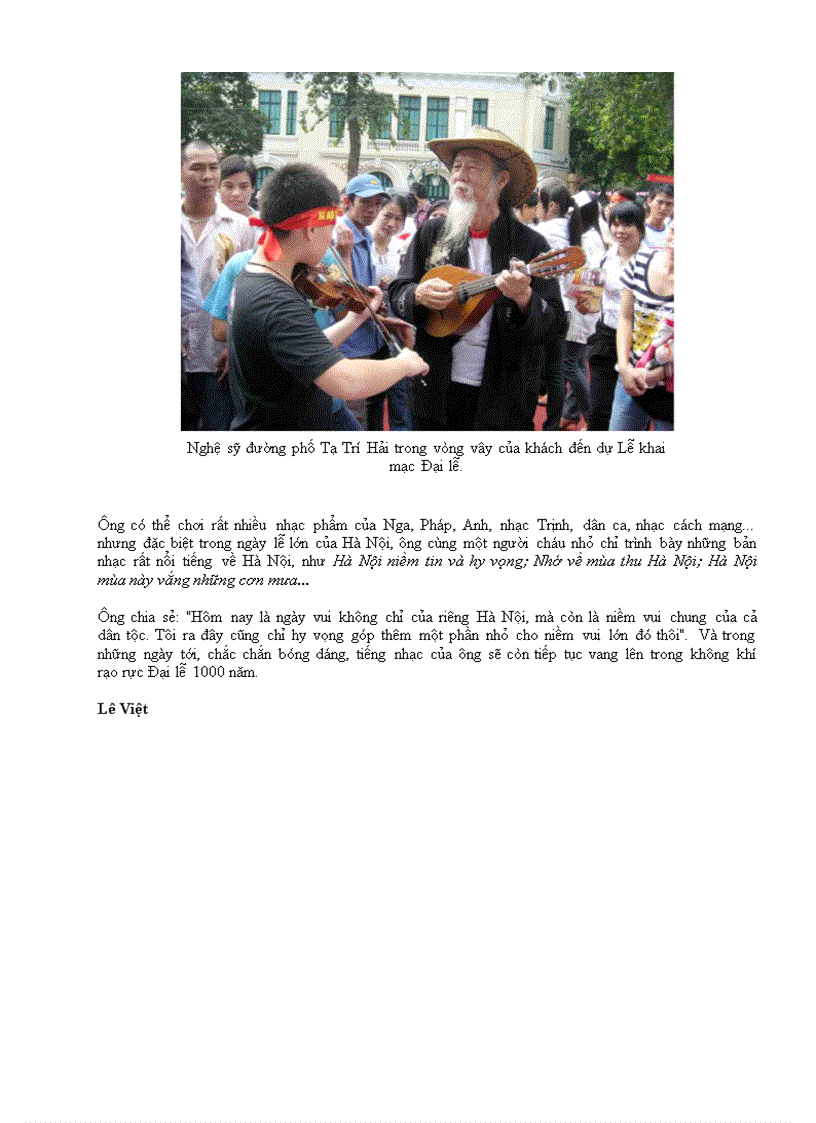 image for page Những điều chưa biết trong ngày khai mạc Đại Lễ