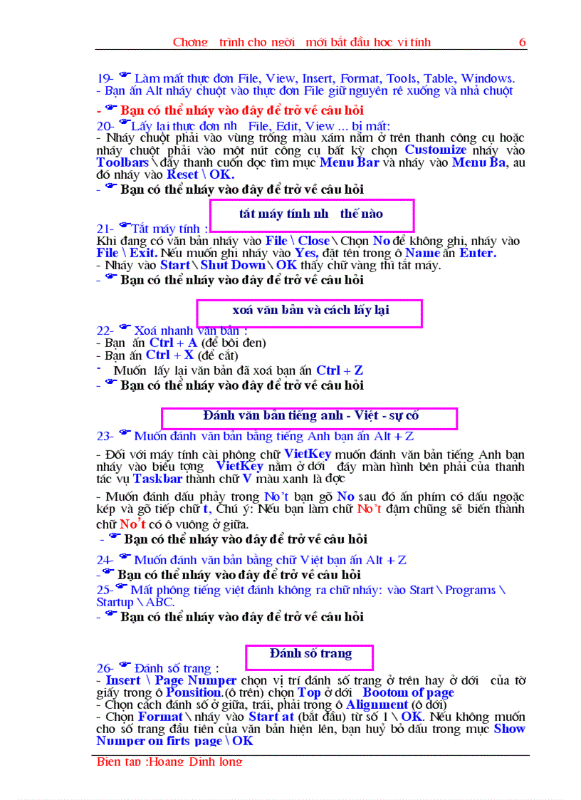 image for page Nhung dieu khong nen