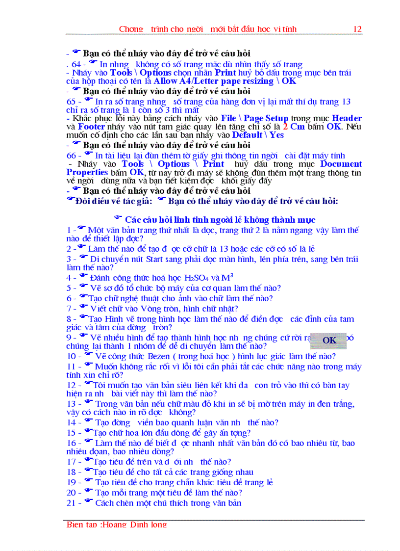 image for page Nhung dieu khong nen