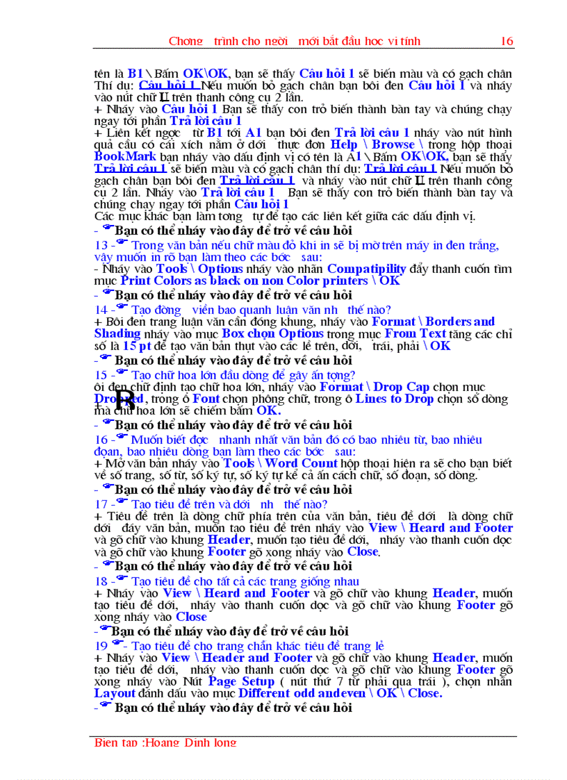 image for page Nhung dieu khong nen