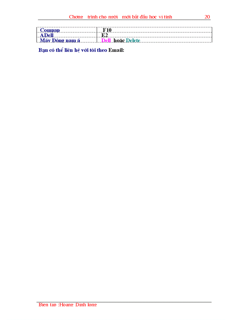 image for page Nhung dieu khong nen