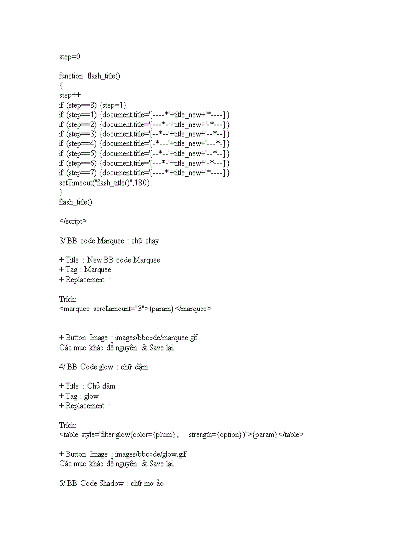 image for page Những đoạn code mẫu hay xem vidu
