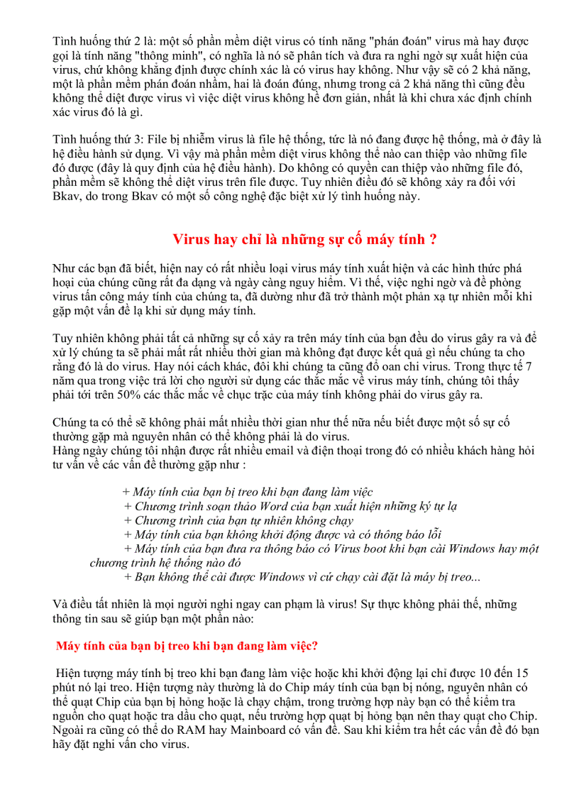 image for page Những kiến thức về Virut máy tính