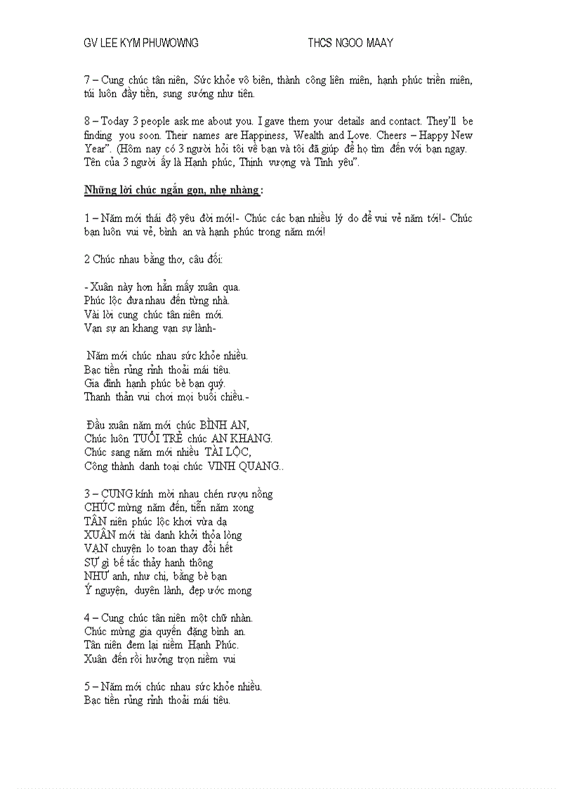 image for page Nhung loi chuc tet hay nhat