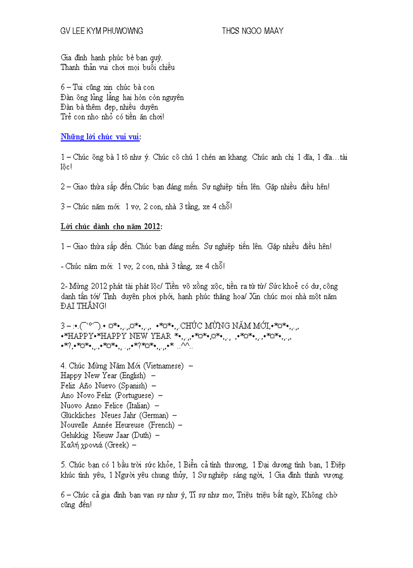 image for page Nhung loi chuc tet hay nhat