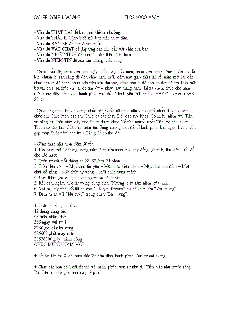 image for page Nhung loi chuc tet hay nhat