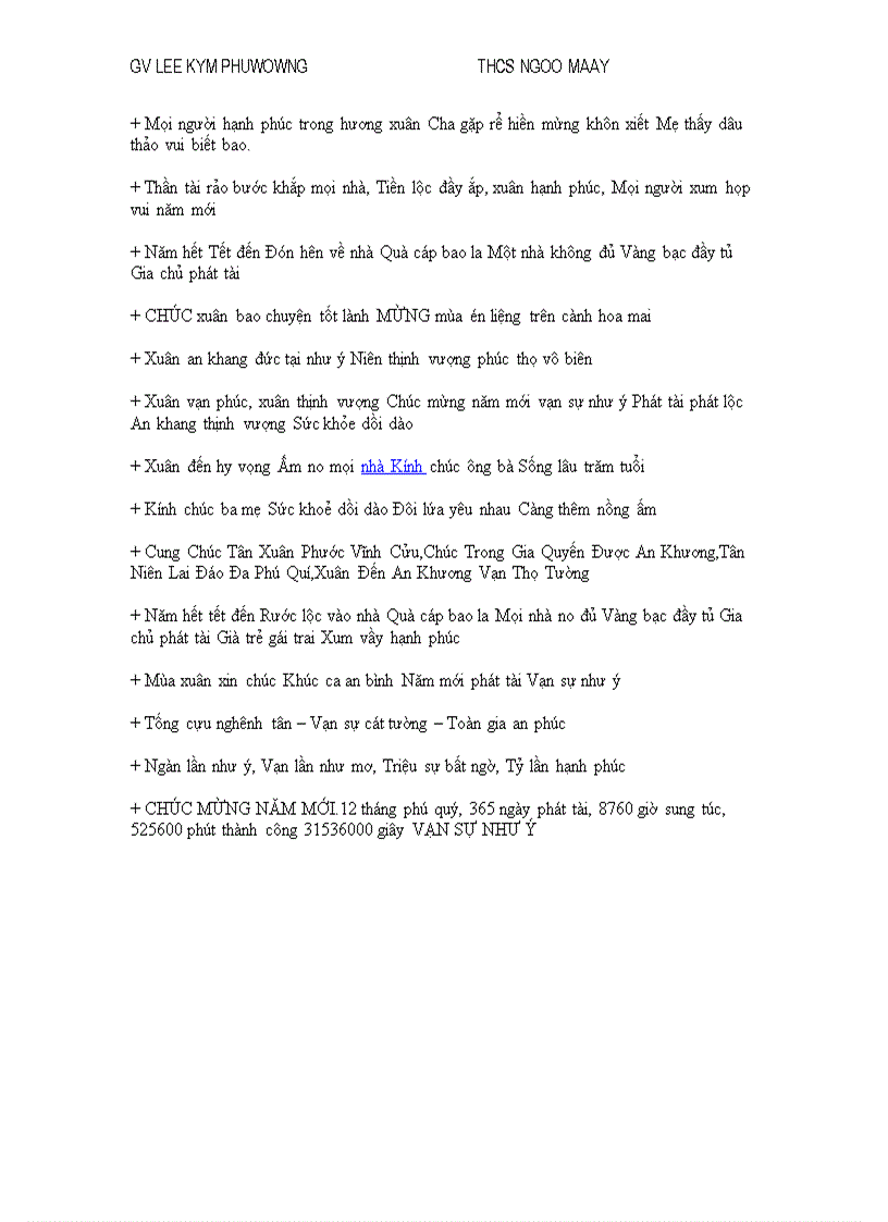 image for page Nhung loi chuc tet hay nhat