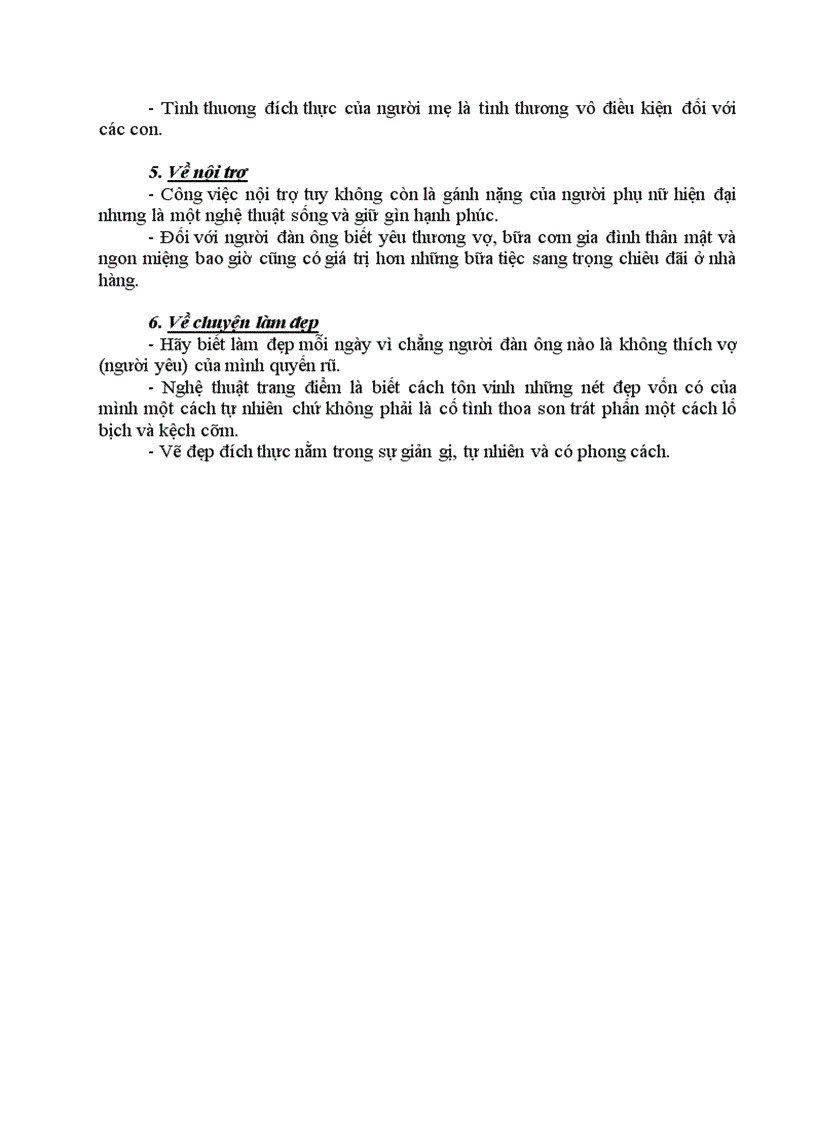 image for page Những lời mẹ dạy con gái