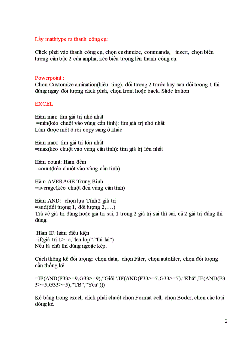 image for page Những mẹo nhỏ trong word