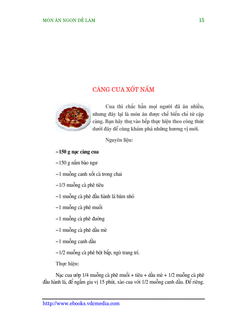 image for page Những món ăn ngon dễ làm