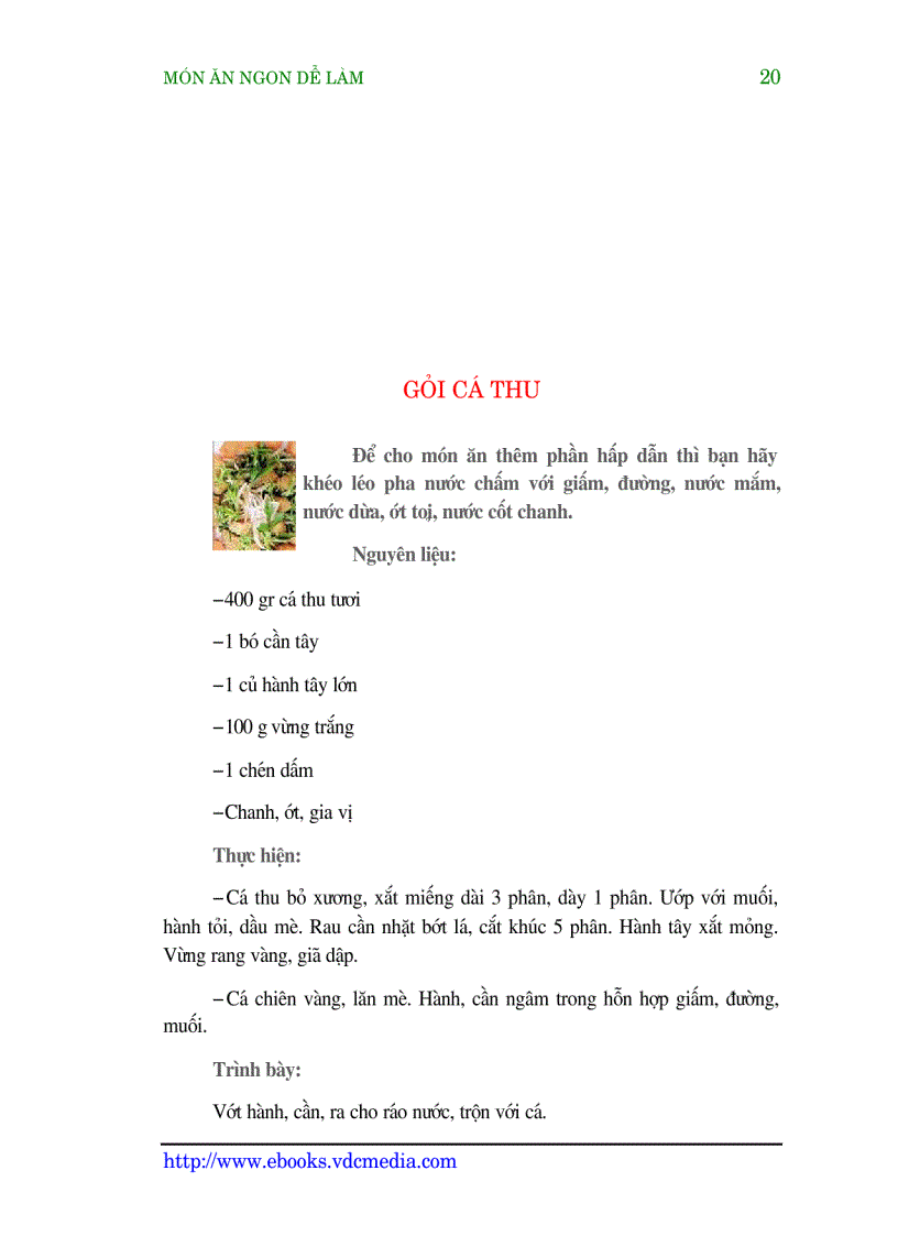 image for page Những món ăn ngon dễ làm