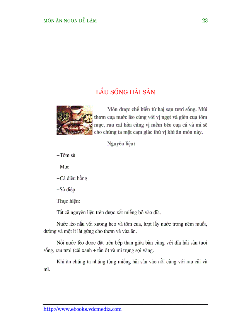 image for page Những món ăn ngon dễ làm