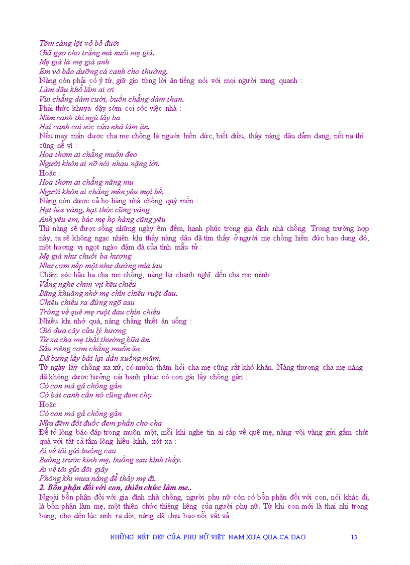 image for page Những Nét Đẹp Của Phụ Nữ Việt Nam Xưa Qua Ca Dao