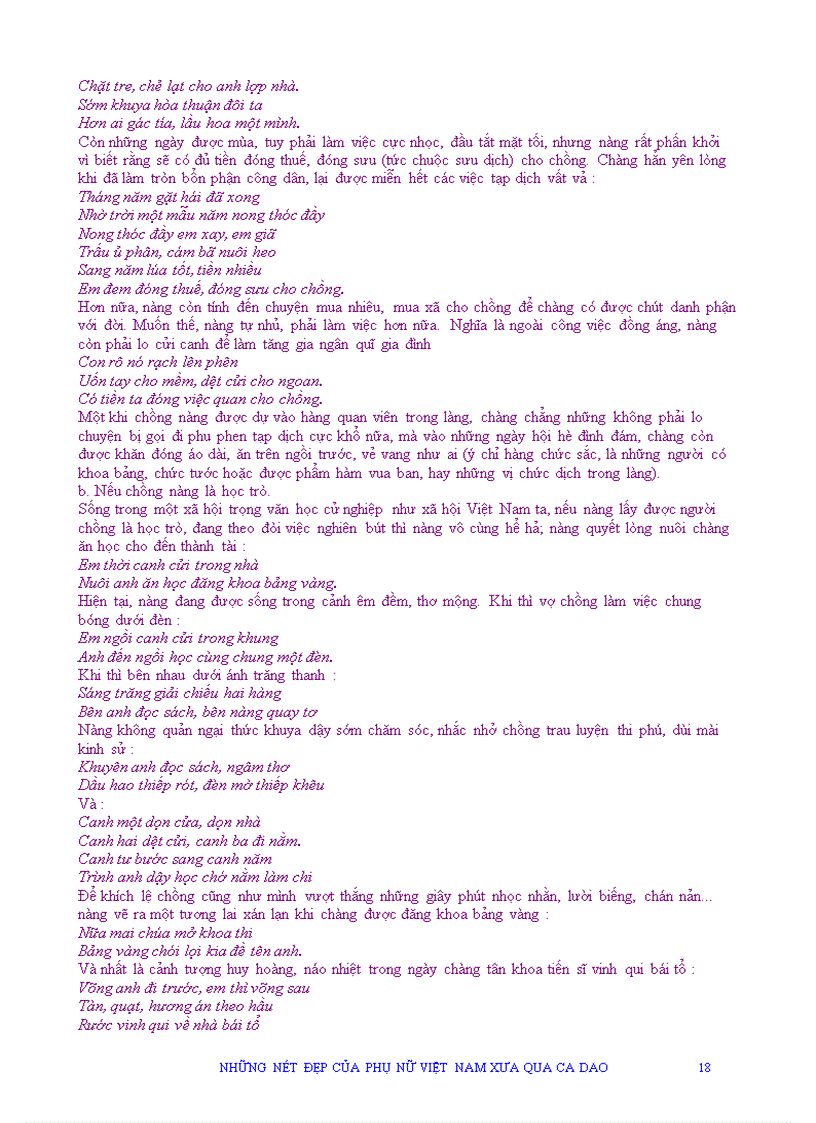 image for page Những Nét Đẹp Của Phụ Nữ Việt Nam Xưa Qua Ca Dao