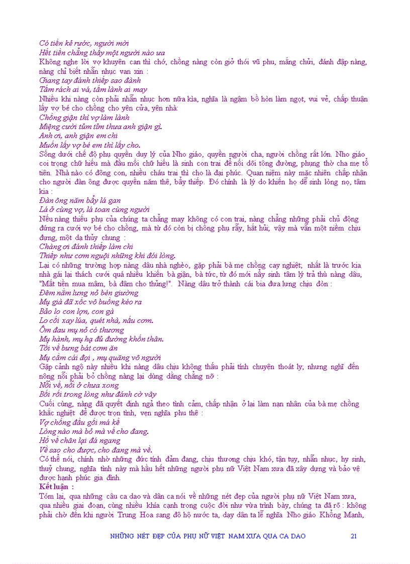 image for page Những Nét Đẹp Của Phụ Nữ Việt Nam Xưa Qua Ca Dao
