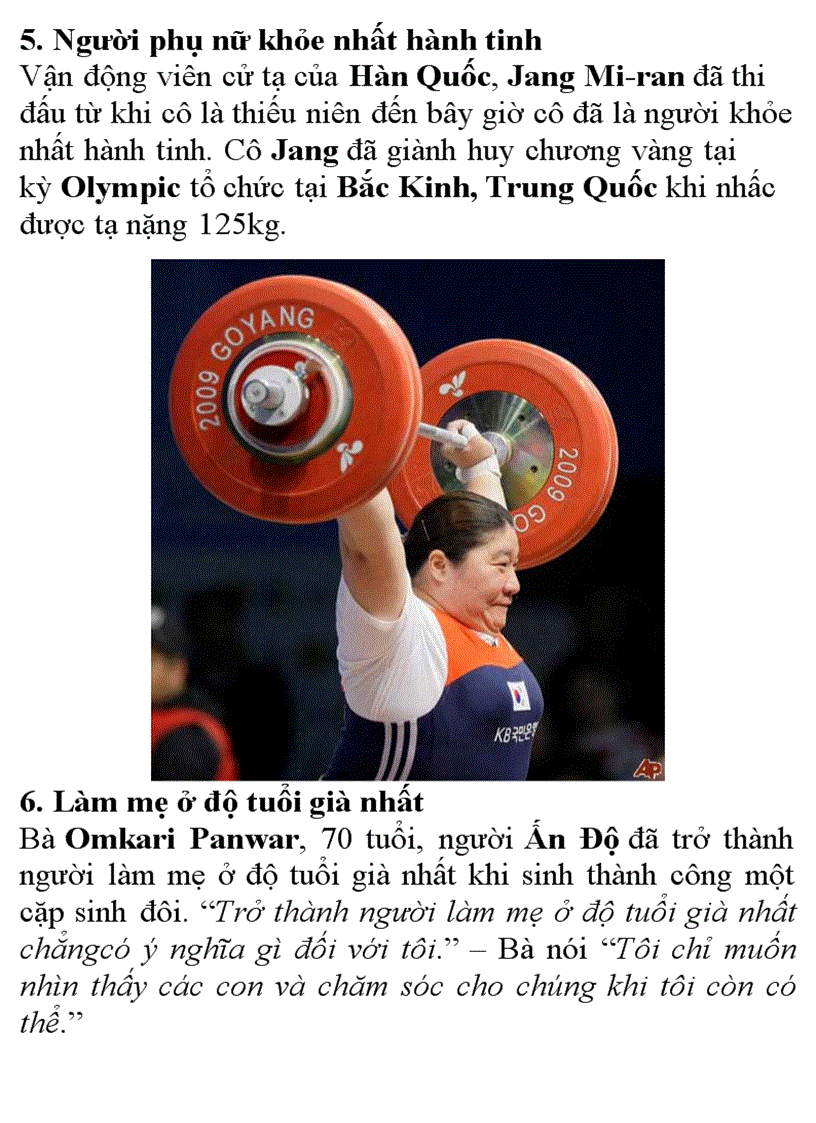 image for page Những phụ nữ kỳ lạ nhất thế giới