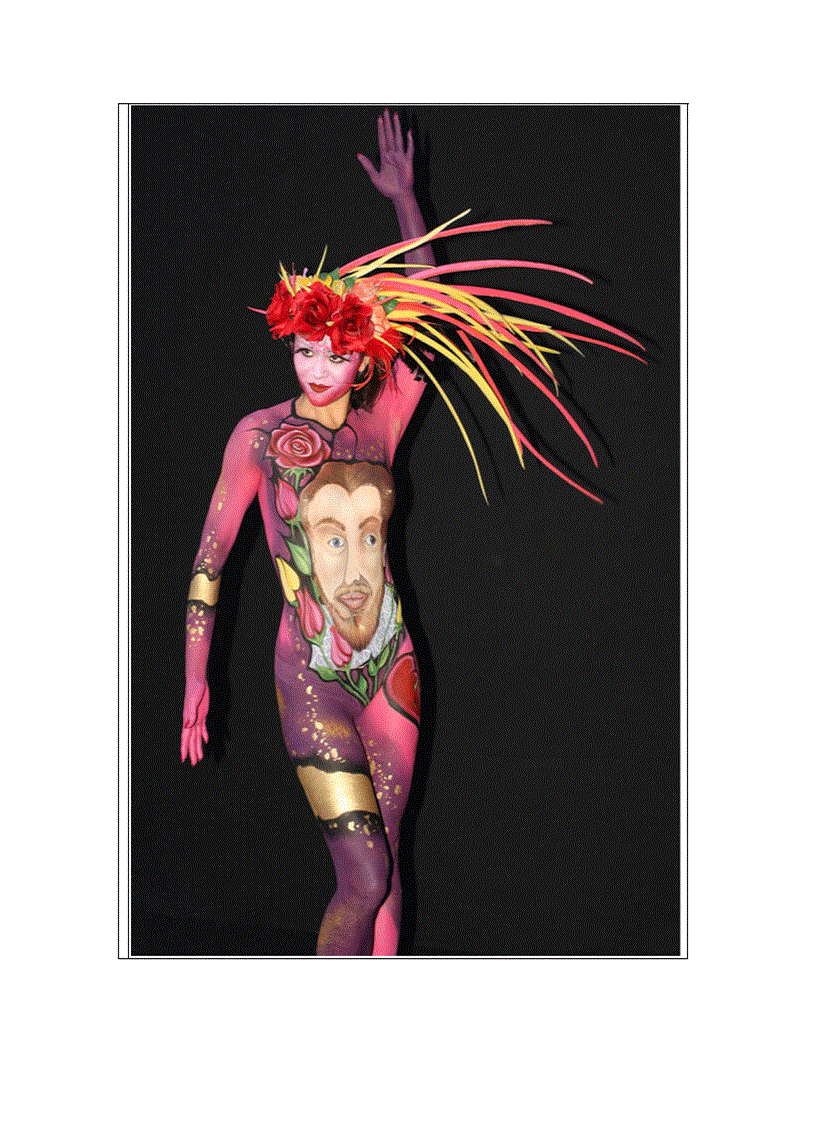 image for page Những tác phẩm body painting